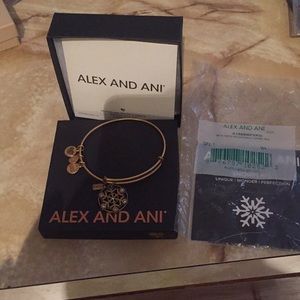 Snowflake Alex & Ani bracelet